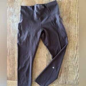 lululemon athletica Dark Brown Leggings